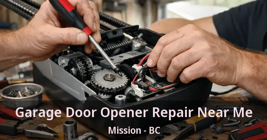 Garage Door Opener Repair Near Me Mission - BC