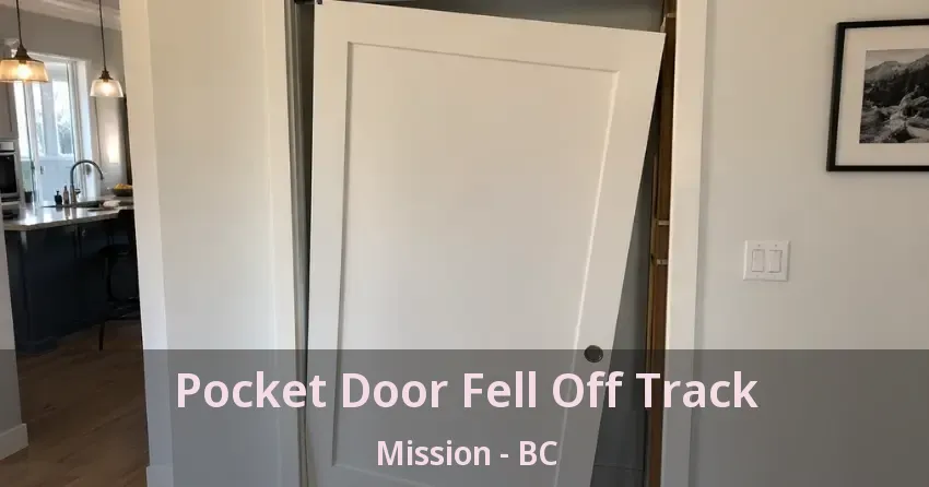 Pocket Door Fell Off Track Mission - BC